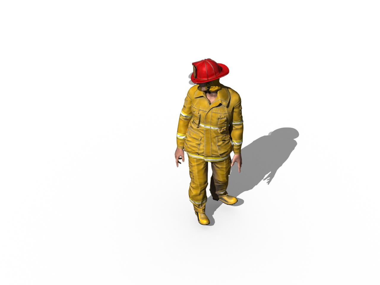 Du als Feuerwehrmann: 3D-Modelling