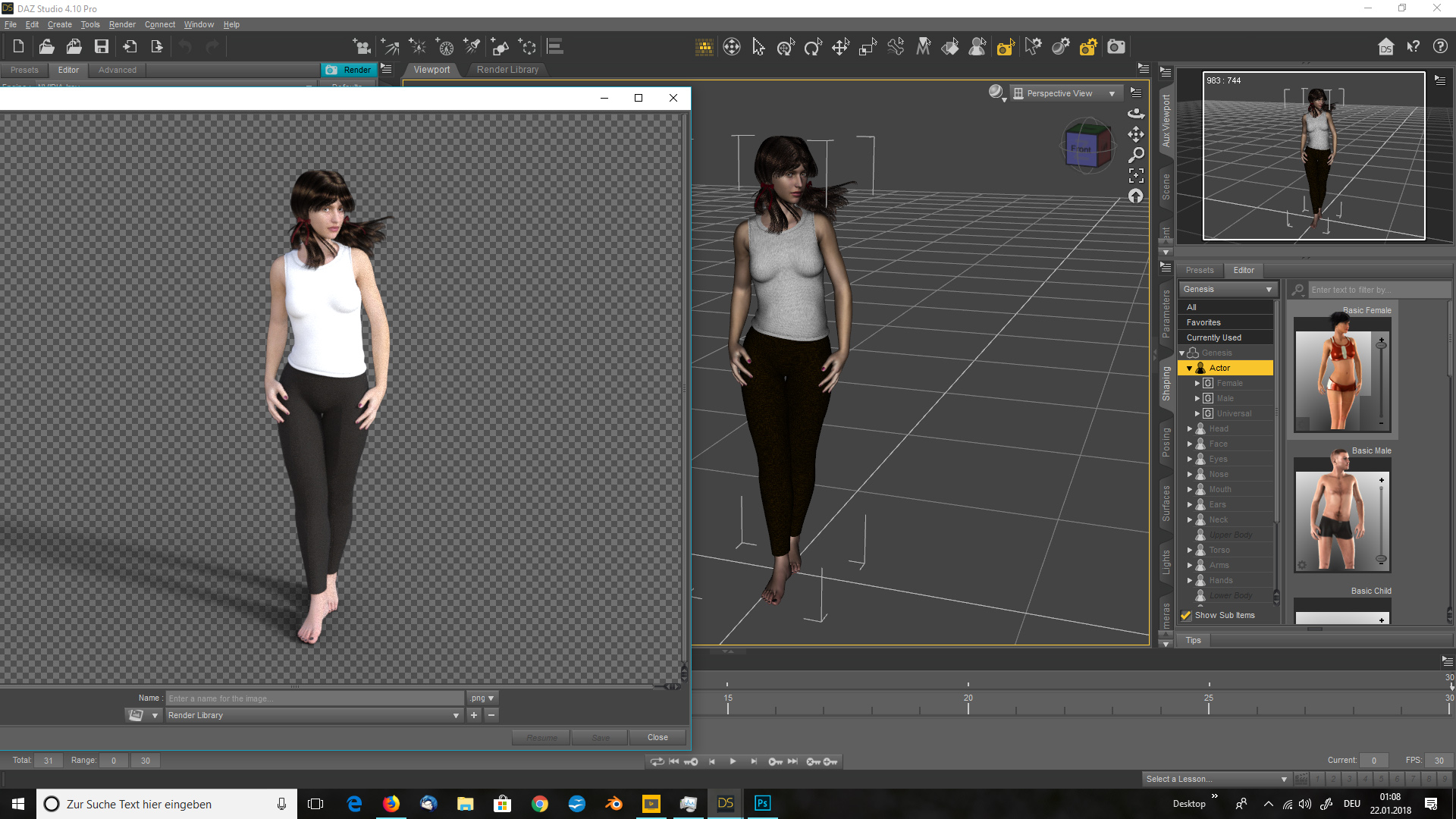 3D Software: Daz Studio