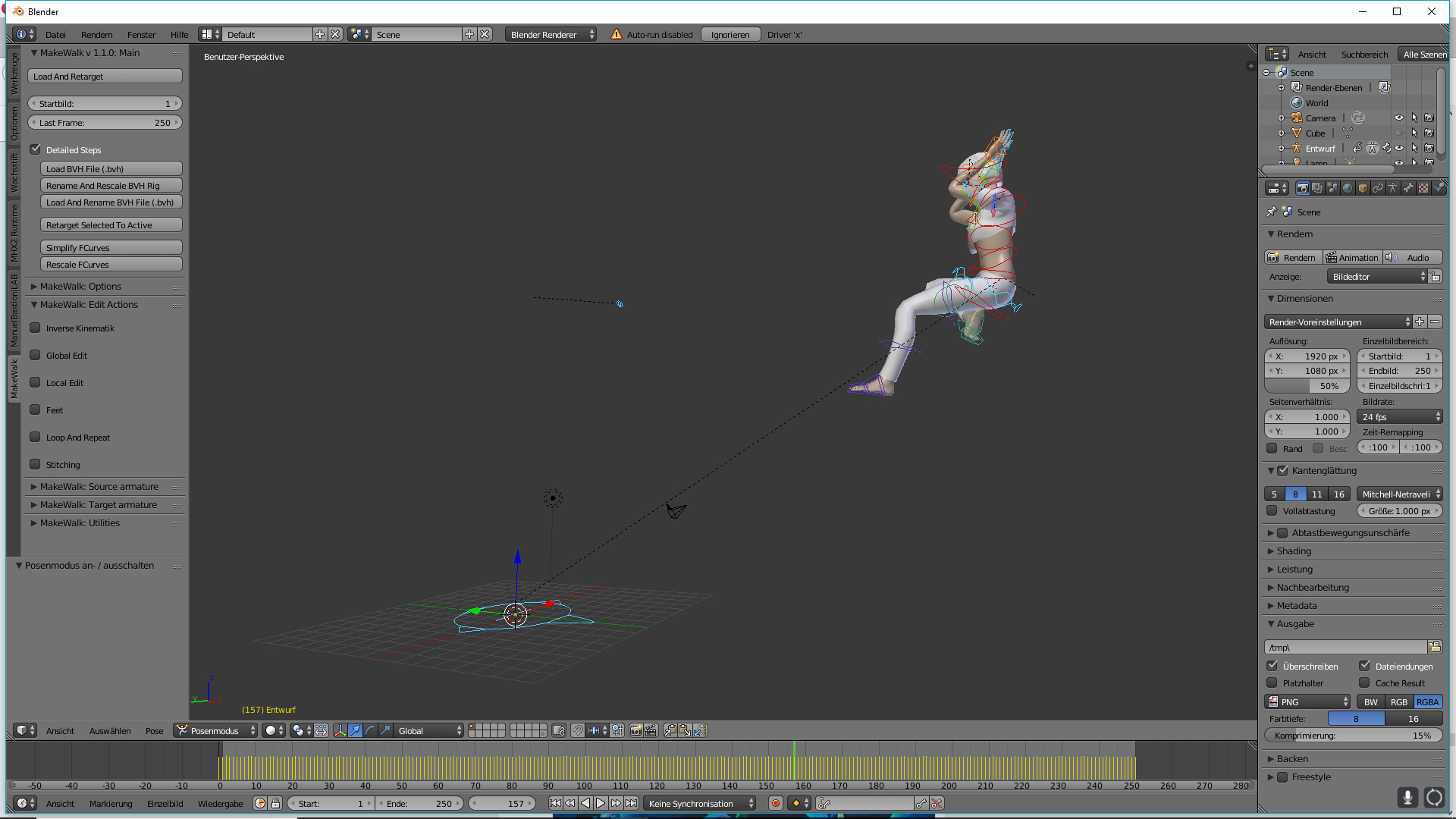 DIY Kinect Motion Capture Studio mit Blender