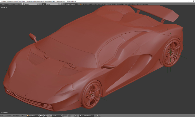3D Car Modeling 2