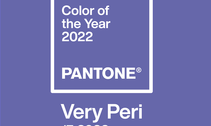 PANTONE® 17-3938 Very Peri: Pantone Color of the Year 2022