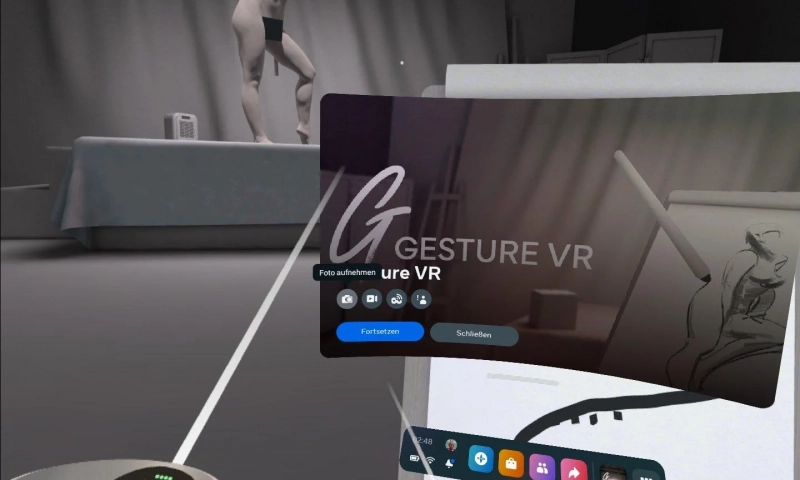 Gesture VR : Gestisches Aktzeichnen in der Virtual Reality