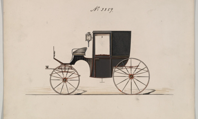 Design for Brougham, no. 3359 1877