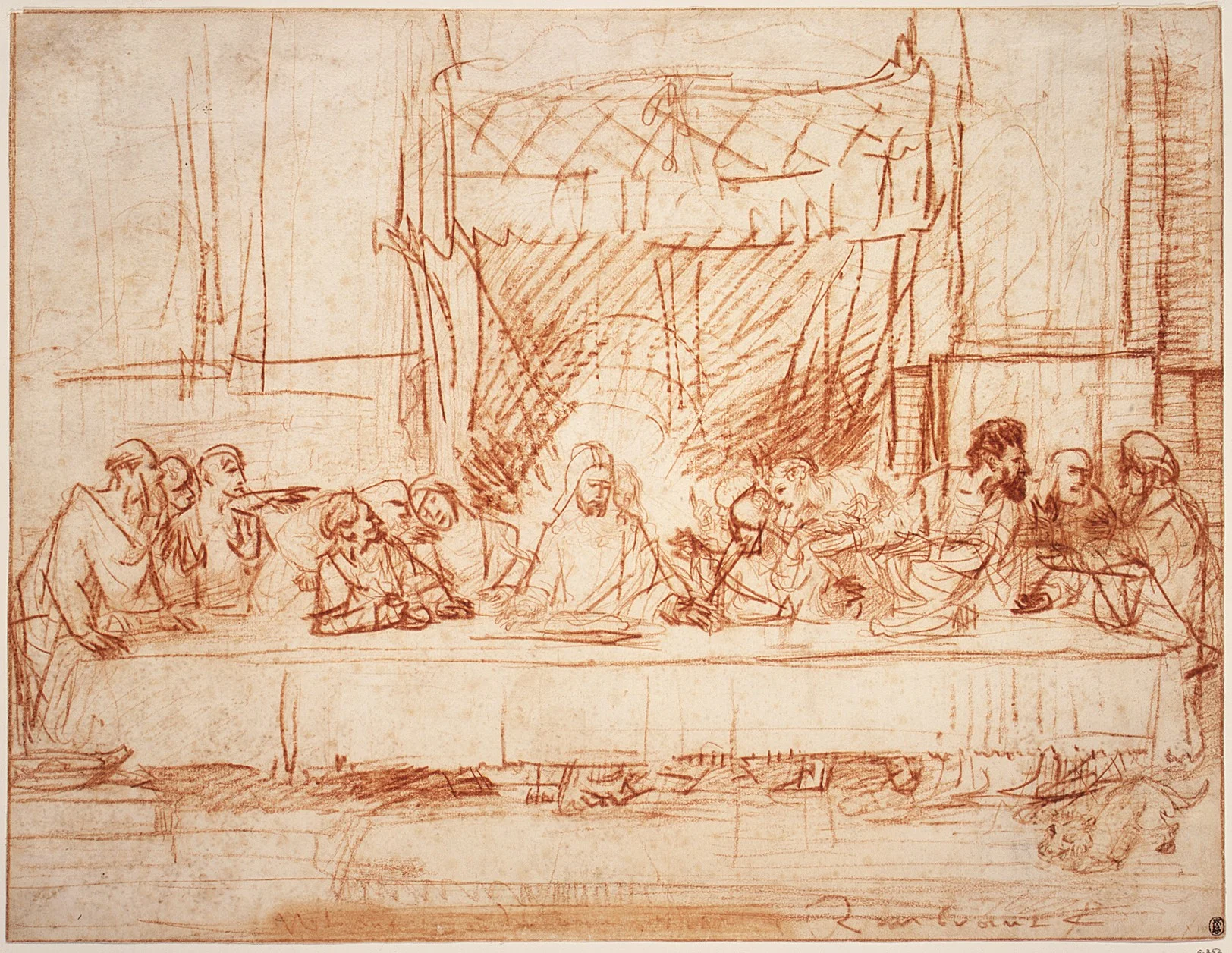 Rembrandt: Das letzte Abendmahl