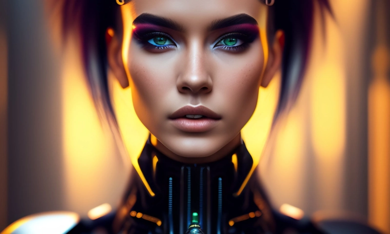 Cyberpunk-Charakterdesign