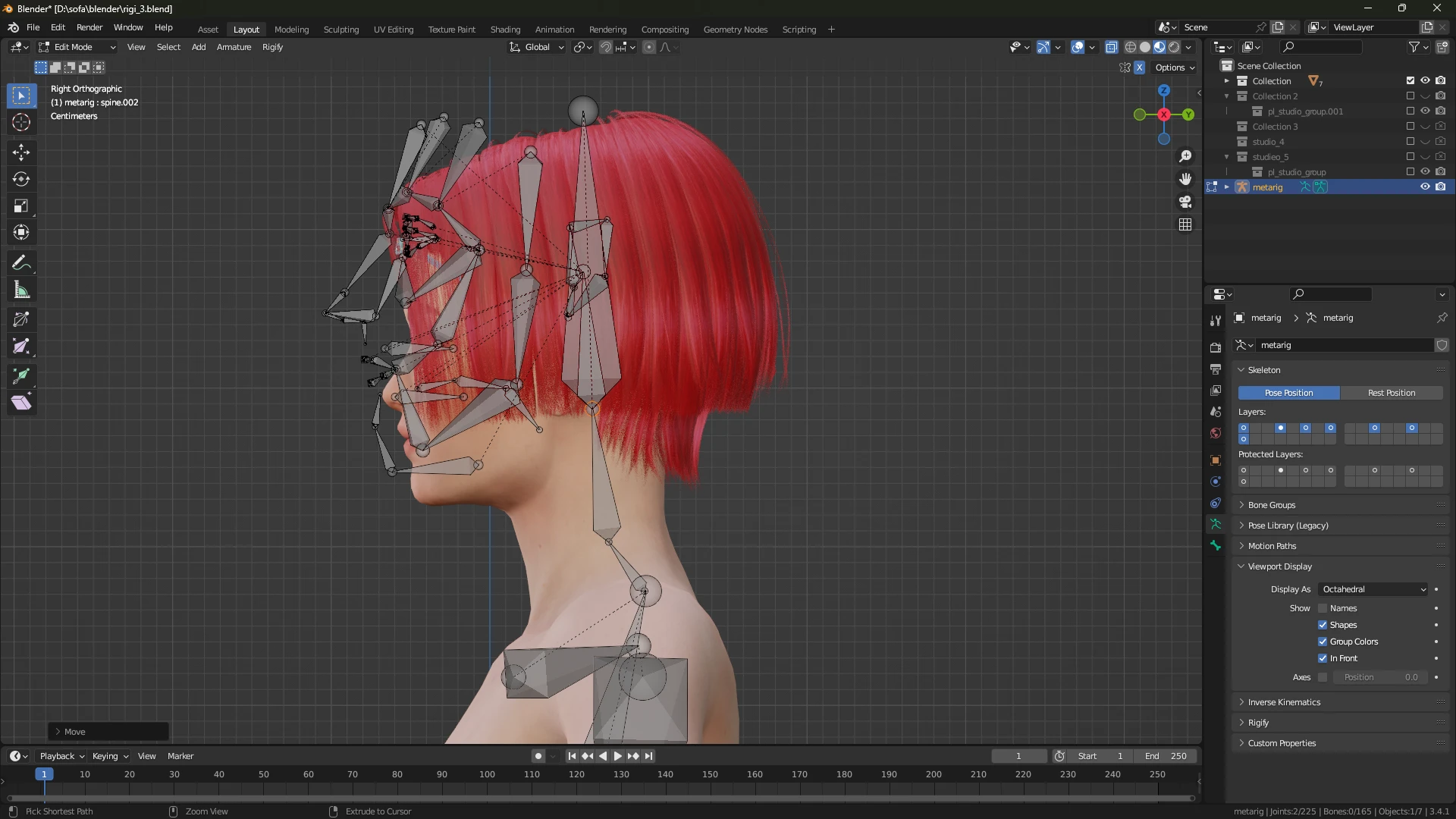 3D-Charakter – Rigging und Skinning